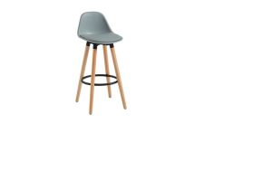 Diablo 26" Counter Stool, Set of 2 in Grey and Natural