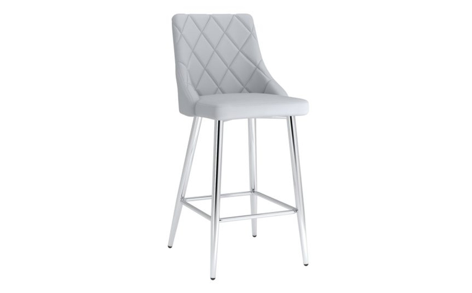 Devo 26" Counter Stool, Set of 2, in Light Grey
