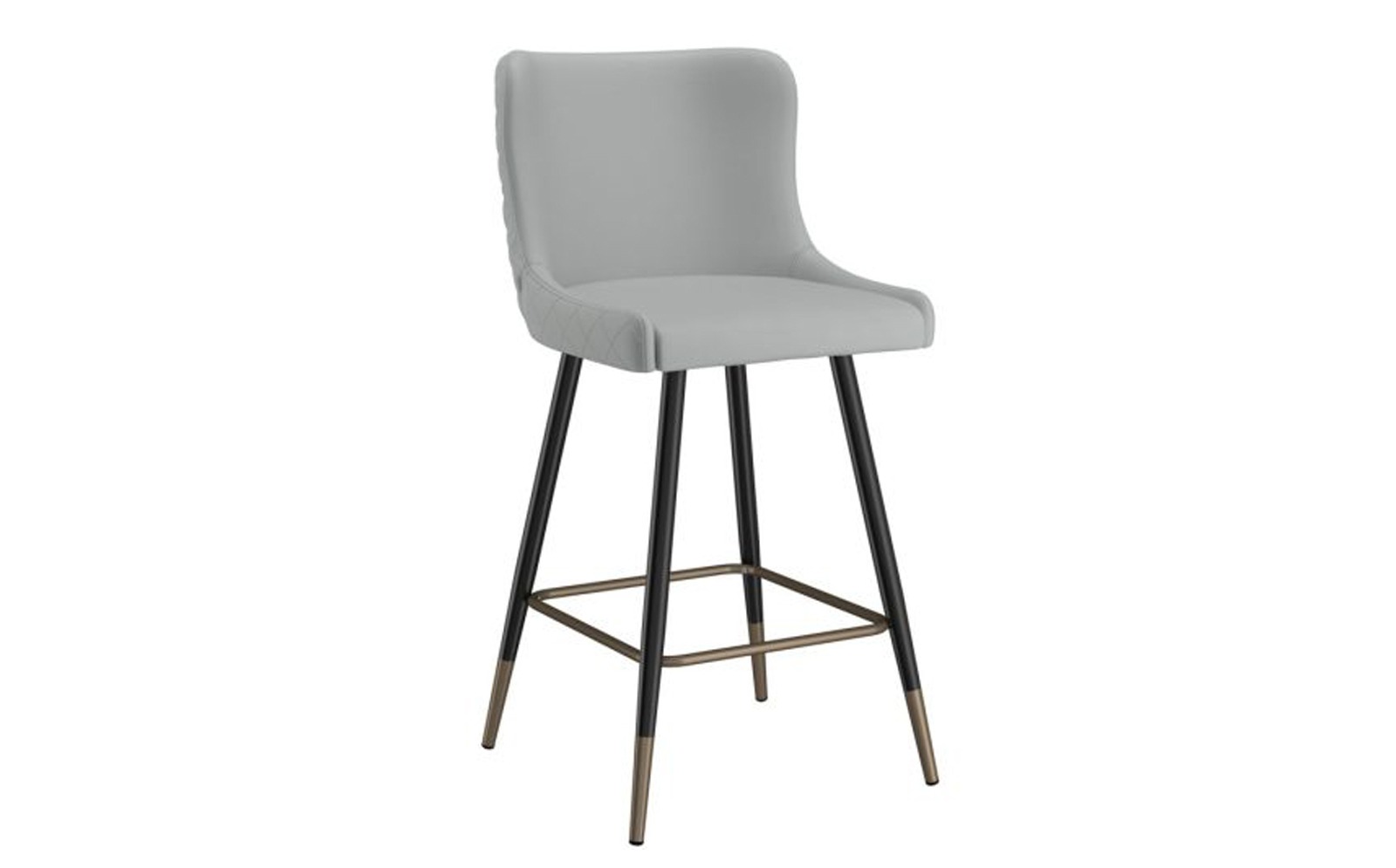 Xander 26" Counter Stool, Set of 2, in Light Grey