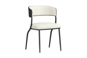 Kazan Dining Chair, Set of 2 in Ivory