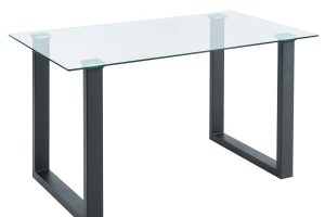 Franco Rectangular Dining Table In Black