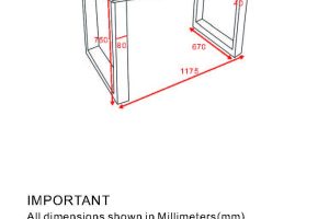 Alternative view of Franco Rectangular Dining Table In Black