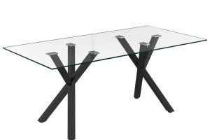 Stark Rectangular Dining Table in Black