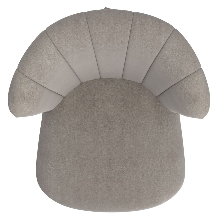 Orchid Side Chair, Set Of 2 In Grey And Chrome - Image 4