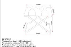 Alternative view of Rada Bench In Grey And Gold