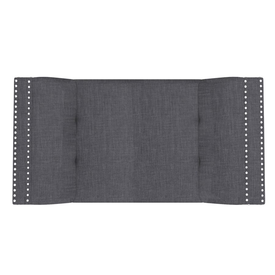 Lana Bench In Grey And Black - Image 4