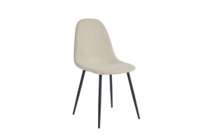 Olly Side Chair, Set Of 4 In Beige And Black