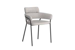 Axel Side Chair, Set Of 2 In Grey And Black
