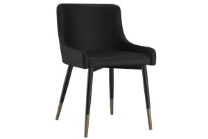 Xander Side Chair, Set Of 2 In Black