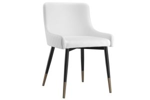 Xander Side Chair, Set Of 2 In White And Black