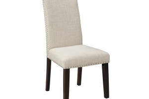 Alternative view of Scarpa Dining Chair Beige Fabric Double Studded Gy9101d