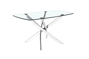 Victor Gy93 Rectangle Glass Dining Table