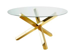HELEN DINING TABLE GOLD