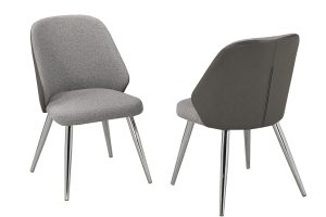 Dining Chair, Set Of 2 - Grey