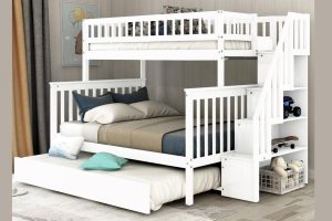T2594 White Bunk Bed
