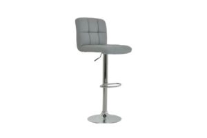 Bar Stool (Grey PU) ST-139-G Set of 2