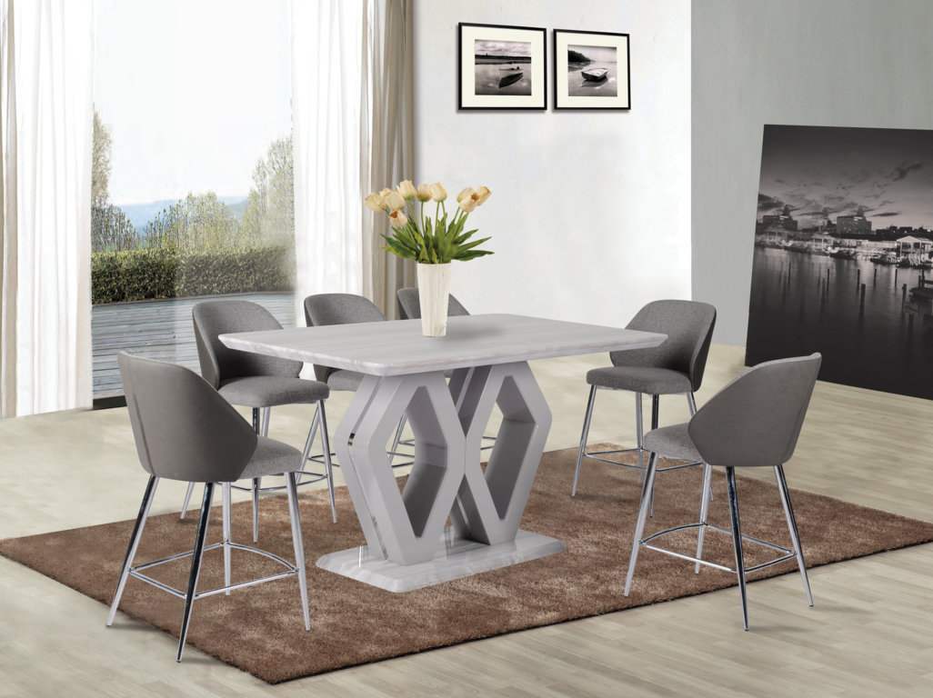 Cube 7 Piece Dining Set - Image 2