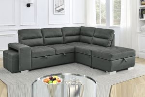 T1225 Sectional With Sofa bed