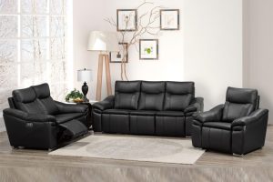 Verona Black Sofa