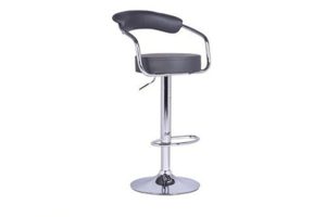 Bar Stool (Grey PU)ST-7500-G Set of 2