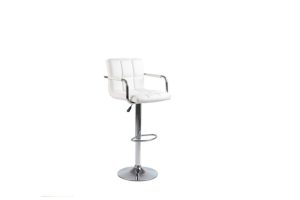 Bar Stool (White PU)ST-7733 Set of 2