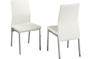 Dining Chair, Set Of 2 - White