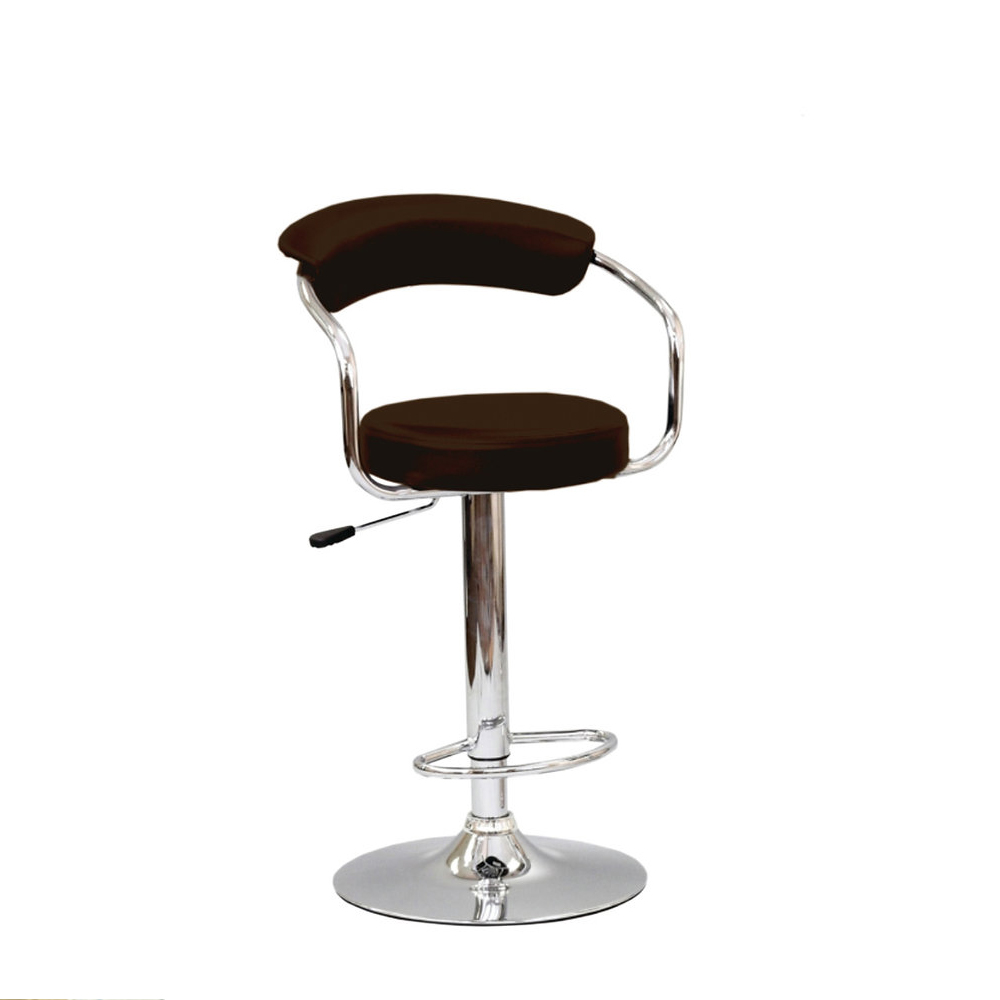 Bar Stool (Espresso PU) ST-7500-E Set of 2 - Image 2