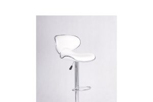 Alternative view of Bar Stool (White PU) ST-7703 Set of 2