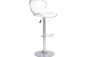 Bar Stool (White PU) ST-7703 Set of 2