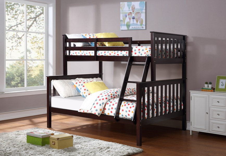 Ifdc B-102 Twin/Full Bunk Bed