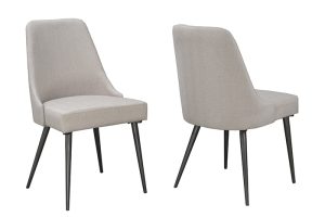 Dining Chair, Set Of 2 - Beige