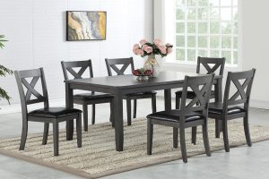 Gabrial 7-Piece Dining Set - Grey