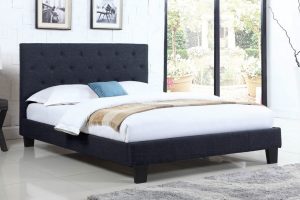 T2366 King Size Bed Blue