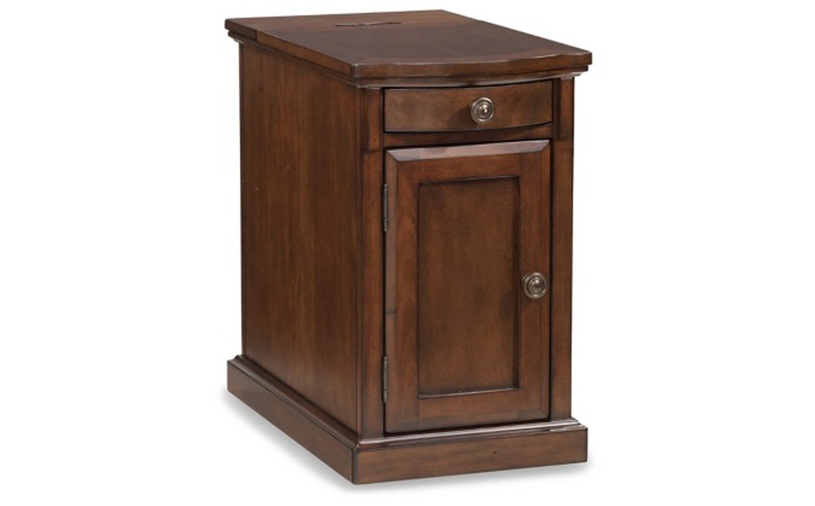 Laflorn Chairside End Table with USB Ports & Outlets