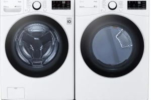 LG WM3600HWA & DLE3600W Washer Dryer