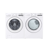 LG WM3400CW & DLE3400W Washer Dryer