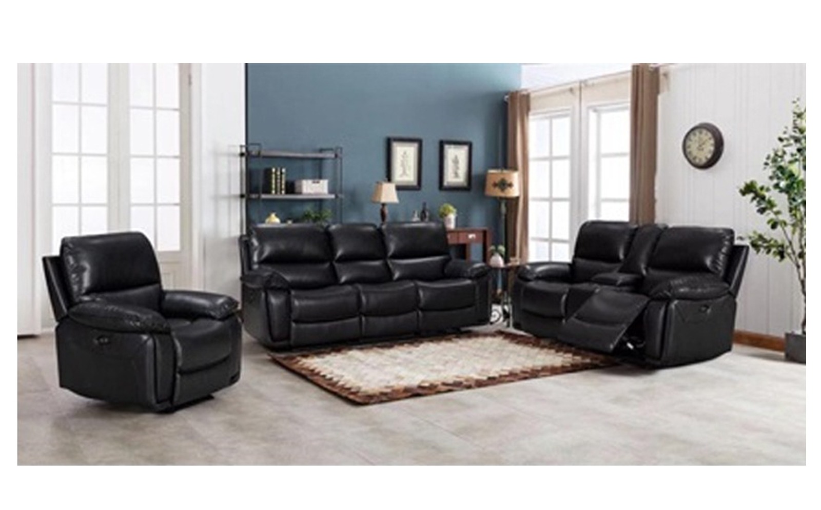 Zurich Power Recliner Sofa Set