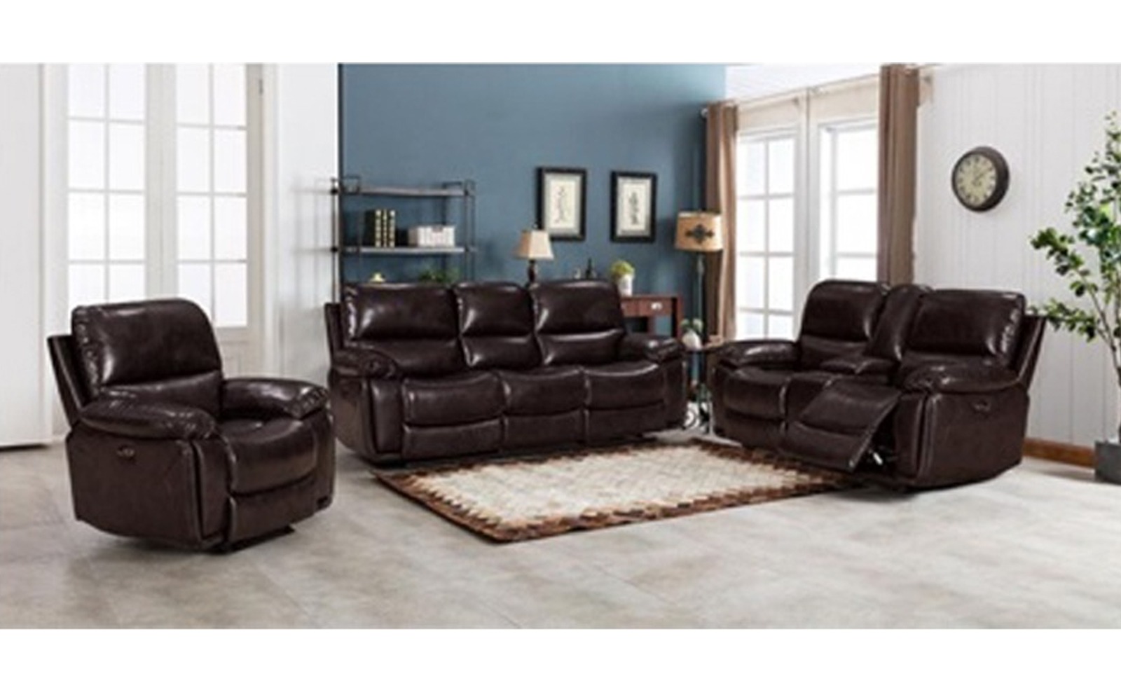 Zurich Power Recliner Sofa Set - Image 2