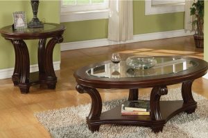 Coffe table with one end table