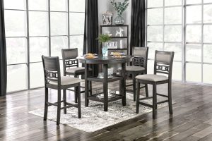 5 Piece Counter Height Set - GREY