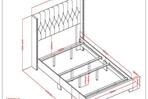 Alternative view of Gunner 78" King Bed in Light Grey