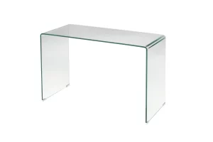 Bent Glass Desk GY-S01CST12B 120*50*76cm