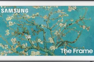 Alternative view of Samsung - 65" Class The Frame QLED 4K UHD Smart Tizen TV