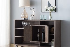 Alternative view of Buffet/Server - Walnut Oak