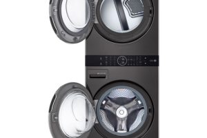 Alternative view of LG WKEX200HBA Washer Dryer