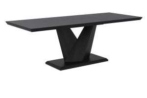 Eclipse Dining Table w/Extension in Black