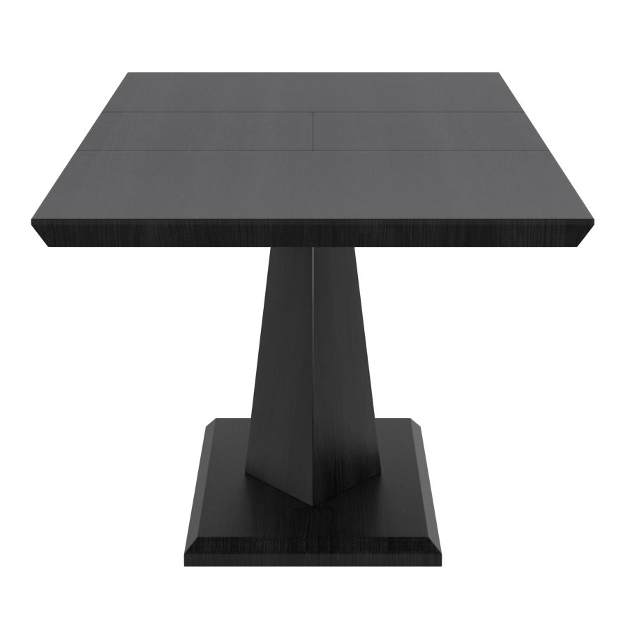Eclipse Dining Table w/Extension in Black - Image 5