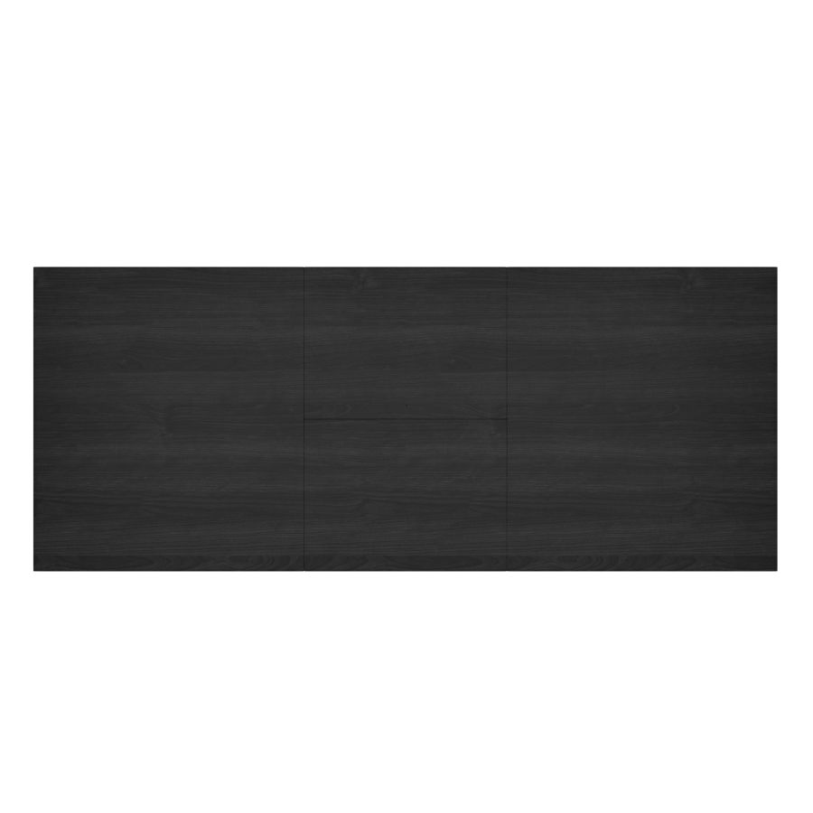 Eclipse Dining Table w/Extension in Black - Image 4