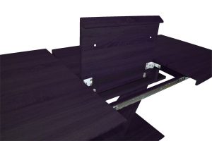 Alternative view of Eclipse Dining Table w/Extension in Black