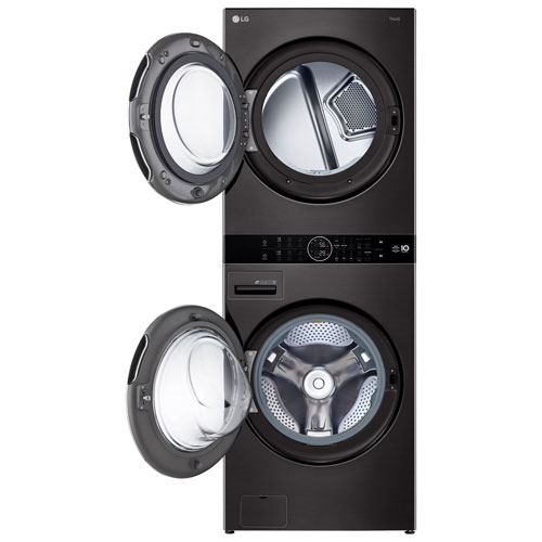 LG Tower WKHC202HBA Washer Dryer - Image 2